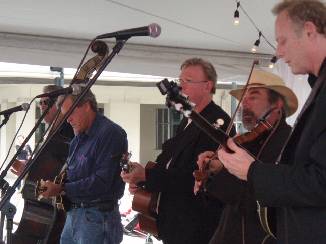 The Jimmy Wolling Band get's the party on Broughton St. started